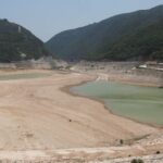 A view shows the Mseilha Dam in Batroun