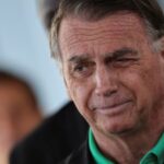 FILE PHOTO: Former Brazilian President Jair Bolsonaro speaks in Brasilia