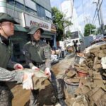 Heavy rain hits South Korea