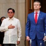U.S. Defense Secretary Pete Hegseth meets Philippine President Ferdinand Marcos