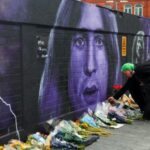Fans pay tribute following the death of Ozzy Osbourne, in