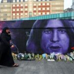 Fans pay tribute following the death of Ozzy Osbourne, in