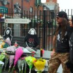 Fans pay tribute following the death of Ozzy Osbourne, in