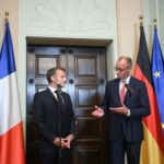 French President Macron visits Germany