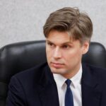 FILE PHOTO: Head of the Roscosmos space corporation Dmitry Bakanov attends