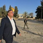 Israeli National Security Minister Itamar Ben-Gvir visits the Al-Aqsa compound,