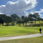 FILE PHOTO: A man walks at the Victoria Park-Barrambin, in