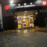 Heavy rains in Hong Kong