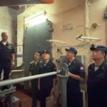 Russian and Chinese navies on underwater search and rescue drills