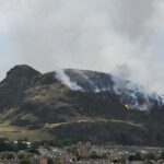 Large blaze at Arthur’s Seat in Edinburgh