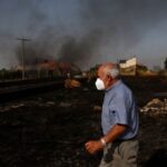 Wildfire in Cubo de Benavente