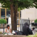Homeless encampment in Washington, D.C.