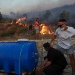 Wildfire in Turkey’s northwestern Canakkale province