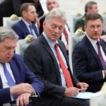Russian President Vladimir Putin holds a meeting with members of