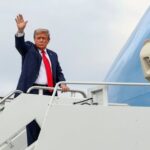 U.S. President Trump meets with Russian President Putin in Alaska