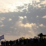 FILE PHOTO: Protest demanding the end of the war in