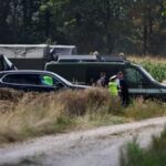 An unidentified object fell and exploded in a cornfield overnight