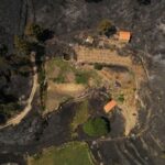 Wildfire in Unhais da Serra