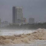 Typhoon Kajiki approaches Vietnam’s central coast