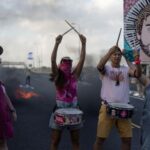 Protest demanding the immediate end of the war and the