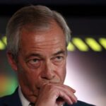 FILE PHOTO: Reform UK news conference with leader Farage in