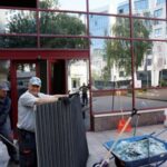 Aftermath of a Russian missile and drone attack in Kyiv