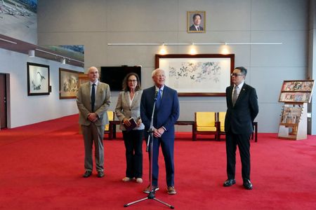 U.S. Senator Roger Wicker arrives in Taiwan