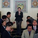 Thai Constitutional Court removes PM Shinawatra from office, in Bangkok