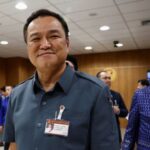 FILE PHOTO: Anutin Charnvirakul, Bhumjaithai Party’s leader, in Bangkok