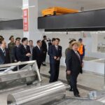 North Korean leader Kim Jong Un attends the inauguration ceremony