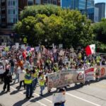 Labor Day protest in Chicago