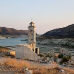 Saint Nicholas church in the hills above Limassol, normally submerged