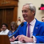 Britain’s Reform UK party leader Farage appears before U.S. Congress