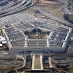 FILE PHOTO: Aerial view of the Pentagon is seen in