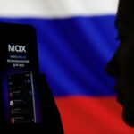 FILE PHOTO: Illustration of Russian messenger application MAX