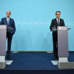 Press conference at the CDU headquarters in Berlin