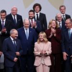 FILE PHOTO: Italy’s Meloni marks three years in power, embracing