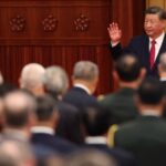 China’s president Xi hosts reception on the eve of National