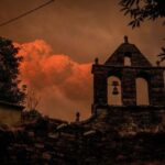 FILE PHOTO: Wildfires in Spain’s Galicia region