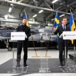 Ukraine’s President Volodymyr Zelenskiy visits Sweden