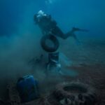 Volunteer divers remove tons of ghost nets smothering the Greek