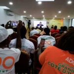 Supporters of Ivory Coast’s President Alassane Ouattara, who is seeking