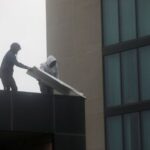 Hurricane Melissa approaches, in Jamaica