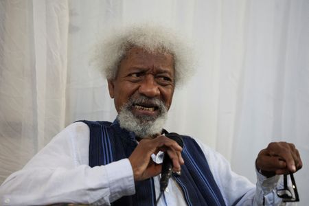 Nobel laureate Wole Soyinka responds to questions about the revocation