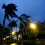 Hurricane Melissa approaches, in Jamaica