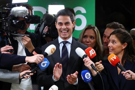 Dutch parliamentary elections, in The Hague