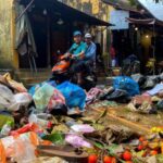 Floods triggered by record levels of rainfall in Hoi An,