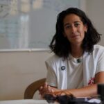 Injured displaced Sudanese fleeing violence in al-Fashir and receiving treatment