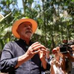 Brazilian President Lula visits a community in Para ahead of