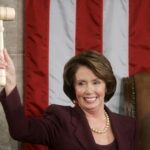 US Speaker of the House Pelosi wields the gavel on